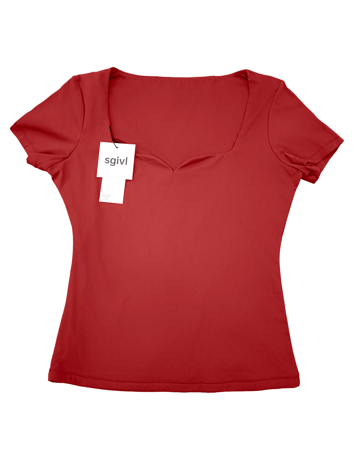 Sgivl Sweatheart top
