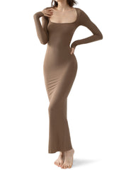 Isis-Slip Maxi Dress