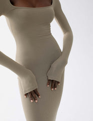 Isis-Slip Maxi Dress
