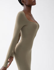 Isis-Slip Maxi Dress